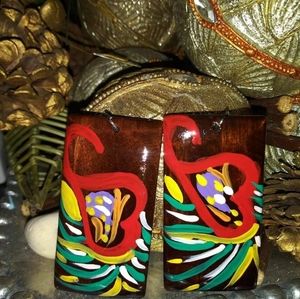 Hand Painted Earrings